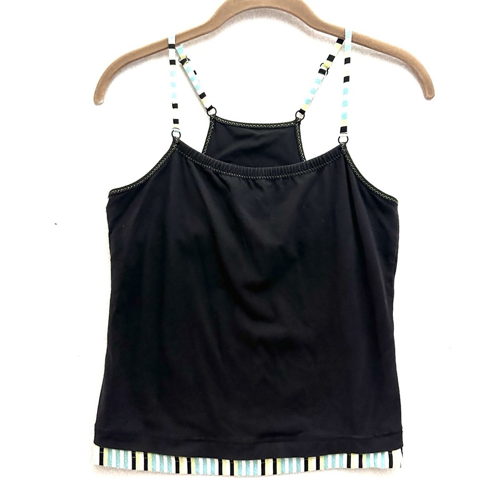 Mossimo Vintage Y2K Medium M Tank Top Layered‎ Look Back Hit Built In Support